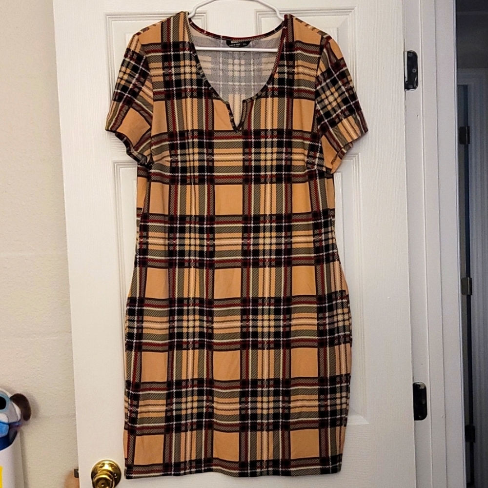 SHEIN Curve Plus Size Dress